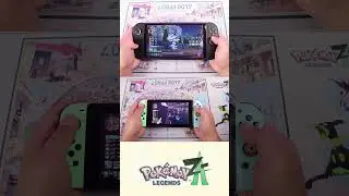 Pok&eacute;mon Legends Z-A Switch 1 / Switch 2 Comparison  #pok&eacute;mon #legendsza