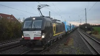 Züge / Trains in Duisburg Rahm 12/11/25