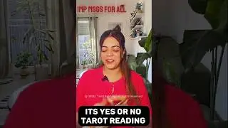 Yes or No Tarot Card Reading  - Message in pinned comment #pickacard #tarot #astrology