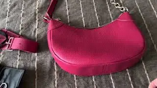Мои сумочки/собираюсь к маме 🩷#сумки #косметика #косметичка