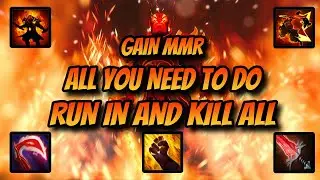 Run in &rarr; Kill All &rarr; 30MMR Gained | Ember Spirit | P1StreamMoments#68 | P1zzyDota2