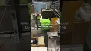 Bed sheet packing machine under pad packing machine