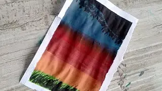new mini painting/step by step by painting  for beginners#minipainting #stepbysteppaintingtutorial