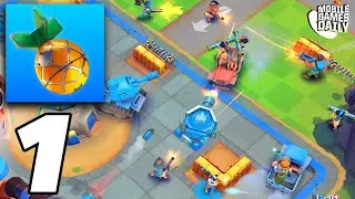 BOOM BEACH FRONTLINES New 9v9 Team Shooter by SuperCell - Tutorial Gameplay Part 1 (iOS, Android)