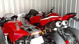 Ducati Collection, with various bikes I`ve had over the years and miles..