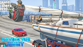 SAVING JIMMY HIGHWAY CHAOS! I GTA 5 I #5