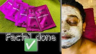 How to do facial at home |Review of Keya seth facial kit | I have tried it on my friend's face