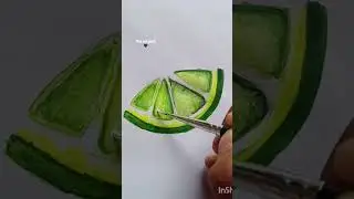 simple lime 🍋&zwj;🟩 art#myartistlife #artist #drawing