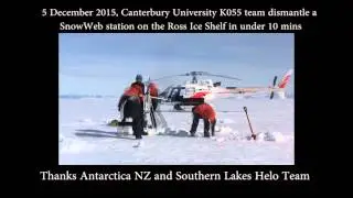 K055 SnowWeb Ninja Team in action