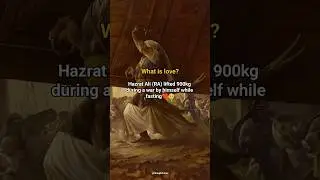 Love of Hazrat Ali (RA) and Hazrat Fatima (RA) when she died ❤🥺| #hazratali #hazratfatima #love