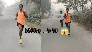 1600m 5:06 #running #army #athlete #sports #workout #1600mtrruning 