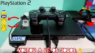 Como - Recuperar o Leitor &Oacute;ptico Do Playstation 2 Sem Gastar Nada ?! Vejam Nesse V&iacute;deo o Milagre kkk