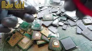 🟩🔧 How to Separate Green PCB from IC BGA Chips &ndash; Gold Recovery Starts Here!