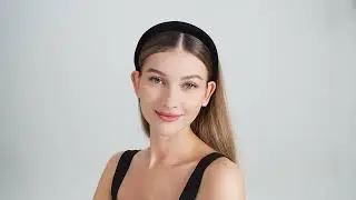 4Pack Black Headbands for Women.