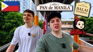 First Time Trying FAMOUS Pandesals in The Philippines! 🇵🇭