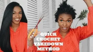 Really Quick Crochet Takedown Tutorial | Outre X-Pression Dominican Blowout Straight