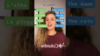 Learn Italian- Nature vocabulary