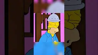 Homer a &eacute;t&eacute; maltrait&eacute;😨 #shorts #dessinanim&eacute; #lessimpson