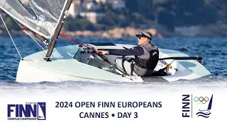 Highlights from Day 3 of the 2024 Finn Open Europeans in Cannes