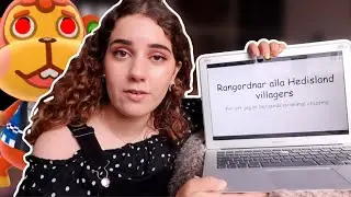 betygs&auml;tter och rangordnar alla mina Animal Crossing villagers
