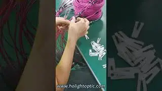 Parallel Fiber for MPO Patch Cords 💌 beta@holightoptic.com #ParallelFiber #Fiber #PatchCords #MPO