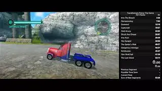 Transformers Prime: The Game (Wii-U) Stage 7 (Any%) In 2:59 (WR!)