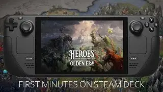 Heroes of Might and Magic Olden Era Demo on Steam Deck