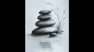 How to draw Stones step by step #art #howto #drawing #trending #shorts #video #shortvideo #artist