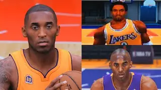 Эволюция Коби Брайанта в играх NBA 2K (NBA 2K - NBA 2K26): рейтинги, статистика и игровой процесс...