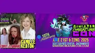 Camille Keaton (I Spit on Your Grave) Full Panel | Sinister Creature Con June 2025