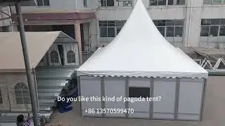 ABS wall glass wall pagoda tent