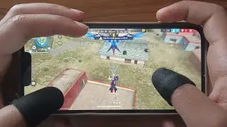 FOUR FINGER HANDCAM GAMEPLAY BR RANK ON GRAND MASTER LOBBY 