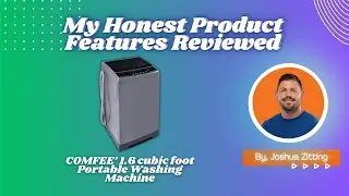 My Honest Product Features Reviewed of COMFEE&rsquo; 1.6 cubic foot Portable Washer | Zitting Reviews