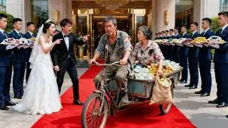Billionaire hid his wealth 10 years to test his son, but on his wedding day, the son kicked him out!