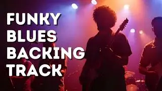Badass Funk Blues Backing Track in A
