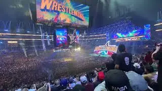 Cody Rhodes WWE return live crowd reaction Wrestlemania night one