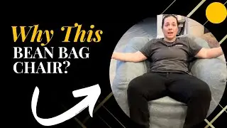 Review of Giant Bean Bag Chair with Pillow