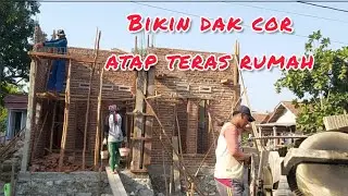 BIKIN DAK COR ATAP TERAS RUMAH #cordak #ataprumah