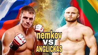 Vandim Nemkov vs Julius Anglickas fight highlights HD #ufcgalaxy2.0 