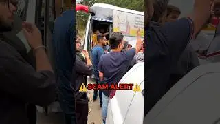 Book bus tickets till Jari because buses can&rsquo;t go ahead due to bad road conditions #shorts #kasol