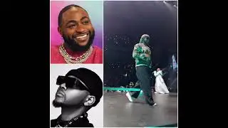 Davido & Kizz Daniel Perform Twe Twe Remix In David 02 Arena Concert With Angelique kijo