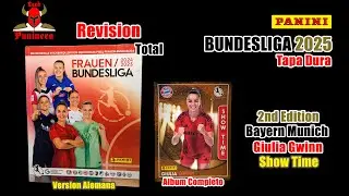 Panini Bundesliga Femenina 2025 Tapa Dura Album Completo Revision Total