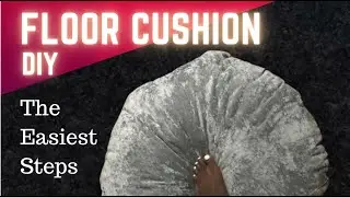 DIY Floor Pillow | Easy Step-by-step Tutorial