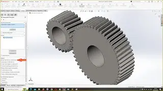 FEM Cylindrical Gearbox Assembly preparation