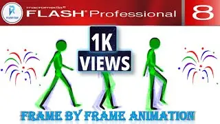 macromedia flash 8 frame by frame animation