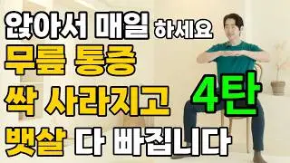 Болят Колени? Делайте Это (Часть 4) | Тренировка Сидя при Артрите и Животе