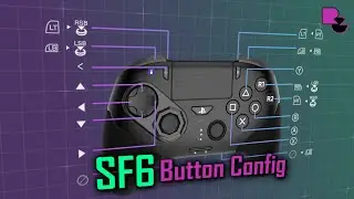 My SF6 Button mappings (6 button fightpad)