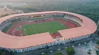 #dronefpv #fpv gachibowli stadium aerial view