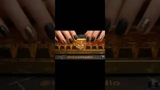 #Oddly #Satisfying Gold Mechanical Keyboard Clicks #ASMR | No Talking | Ultimate Visual Relaxation