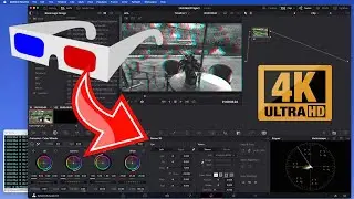 3D-процесс в DaVinci Resolve18 с QooCam Ego